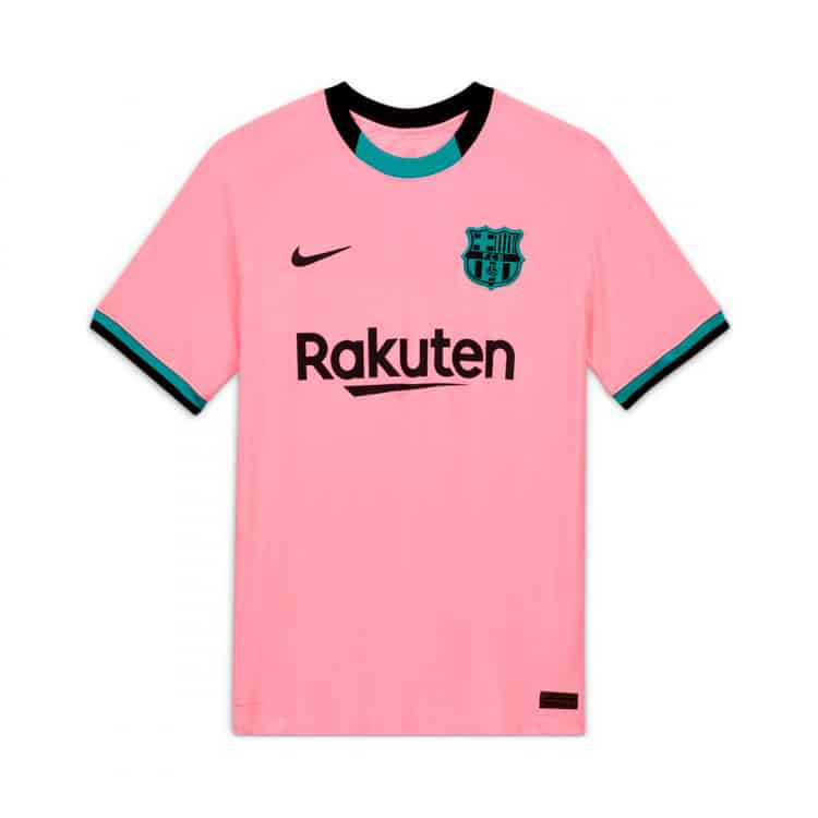Camiseta Barcelona Rosa 2020/2021 Tercera equipación Barça